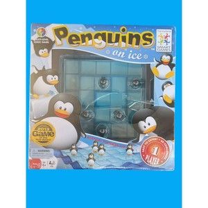 Smart Games Penguins On Ice Multi-Level Solitaire Logic Game NEW Sealed Ages 6+
